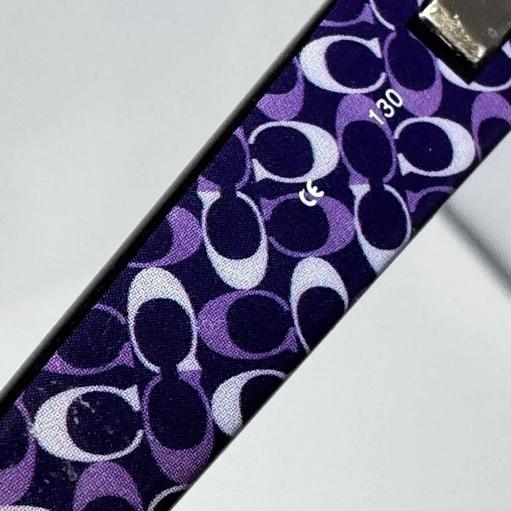 Coach Avery 625 Plum Black Eyeglass Frames 50-17-130